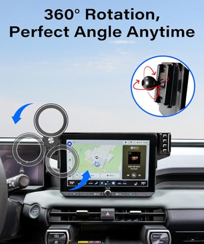 Car Phone Holder for 2026 Toyota RAV4 (fit for 2026 Toyota RAV4/Hybrid(10.5 Inch Screen))