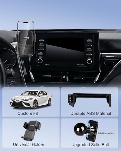 Car Phone Mount for Toyota Camry 2021 (Universal Holder / 2021-2024 Toyota Camry | 7-Inch)