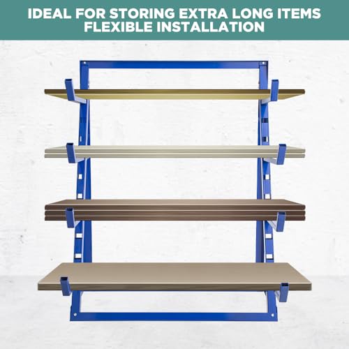 4 Tier Steel Horizontal Storage Rack (Storage Rack)
