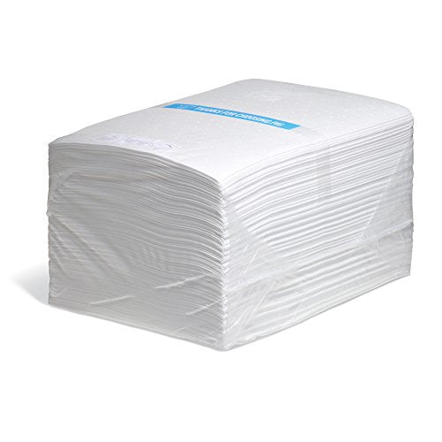 Oil Mat - Oil-Only Absorbent Mat Pad - 200 Pads per Bag - 15" x 20" Pad - Absorbs up to 14 Ounces per Pad - MAT423 (Without Dispenser Box)