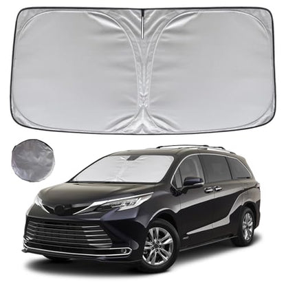 Windshield Sun Shade for 2021 (for 2021-2026 Sienna)