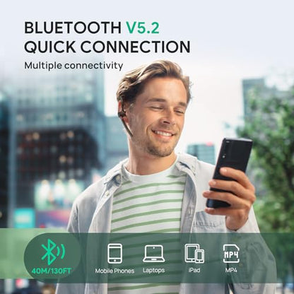 Bluetooth Headset BH71 (BH71（Carrying Case,Without Dongle） / Black)