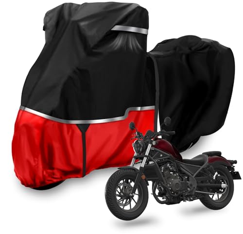 Motorcycle Cover Fits Honda Rebel 300 500 1100 Shadow 750 VTX 1300C (Honda Cruiser)