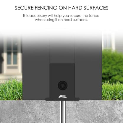 50" W x 48" H Privacy Screens Fence Panel Specifically for Hard Surfaces (3Panels/Hard Surfaces)