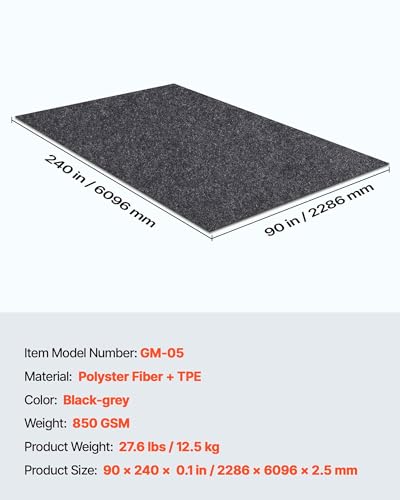Garage Floor Mat (7.5' x 20')