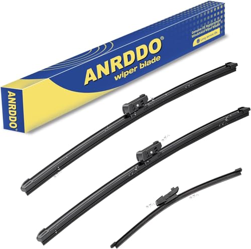 Wipers Replacement for 18 (26"+22"+12" / Top Lock)