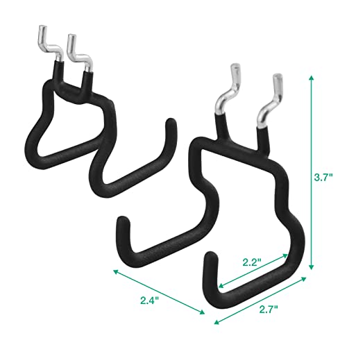 Pegboard Hooks (Black)