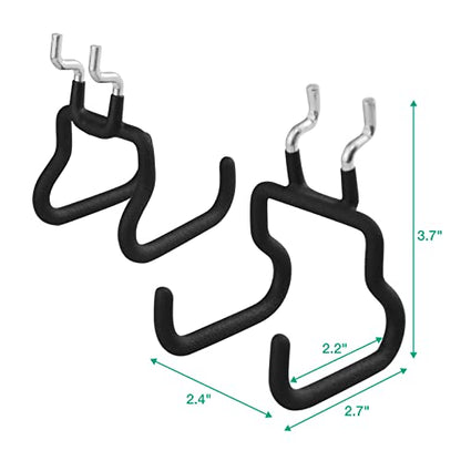 Pegboard Hooks (Black)