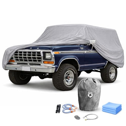 Ford Bronco Car Cover for 1st Gen (1st Gen (1966-1977) / Weatherproof Max (Outdoor))