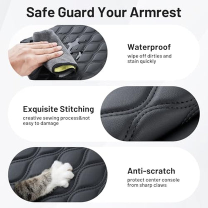 Center Console Cover for 2018 (23)18-24|X3|Wavy,+Thick)