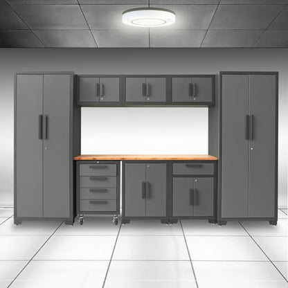 Garage Storage Cabinets System (Black/Grey)