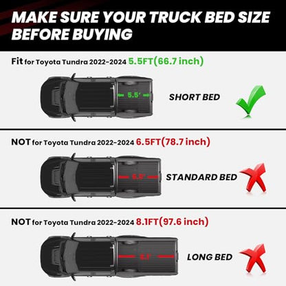 Bed Mat for Toyota Tundra 2022