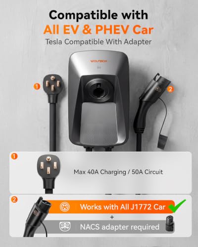 40amp Level 2 EV Charger (40A/J1772)