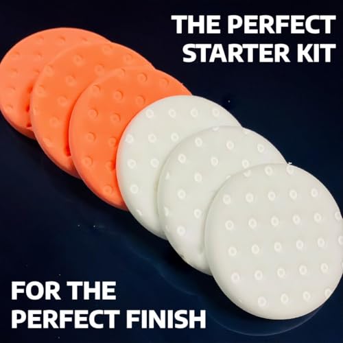 Smart Foam Pads Dual Action 5.5 inch Cut and Polish Combo