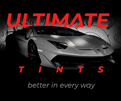 Ultimate Headlight Taillight Tint Vinyl Wrap (16" x 30ft / Light Smoke)