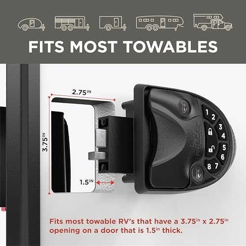 V4 Keyless RV Door Lock
