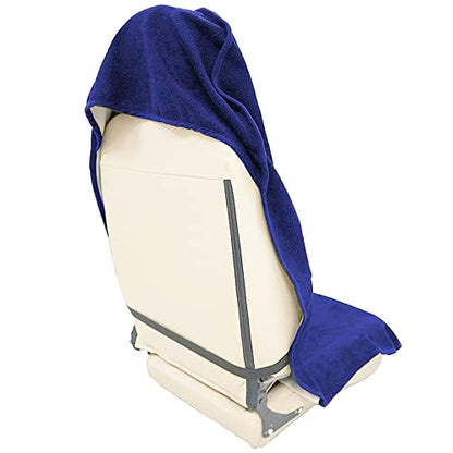 Car Seat Cover Protector Front Seats (1Pcs Front Seat Towel / Blue)