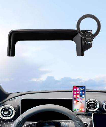 Car Phone Holder for Mercedes (for 23-26 GLC & 22-26 C-Class(12.3-Inch only))