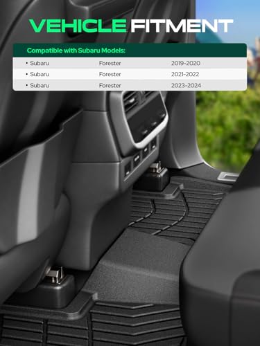 Automotive Floor Mats for Subaru Forester 2019 (2019-2024)