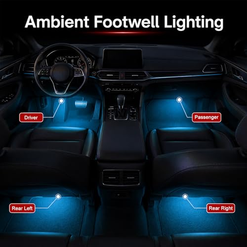 Car Interior LED Lights (Ice Blue)