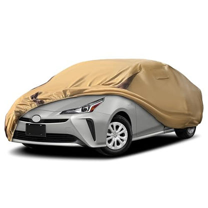 Prius Car Cover Waterproof All Weather Compatible with Toyota Prius 2004 (B Compatible with Toyota Prius)