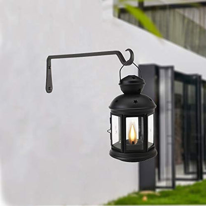 12" Plant Hangers 6 (Black / 12in-6-Black)