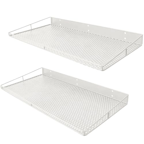 Heavy Duty Wall Shelf (White)