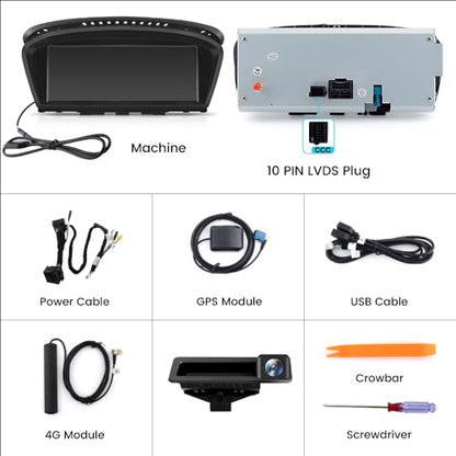 8.8'' Car Radio for BMW 3 (4G+64GB with Cam)