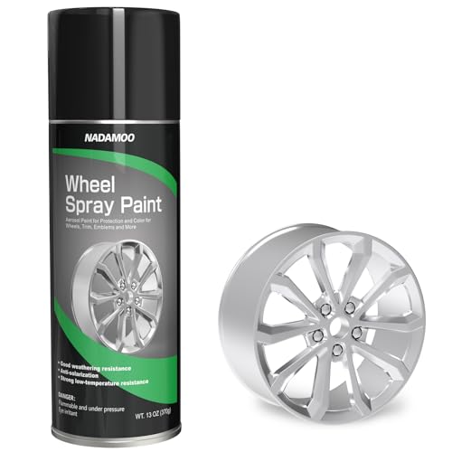 Silver Spray Paint for Wheels (Silver / 13 Ounce (Pack of 1))
