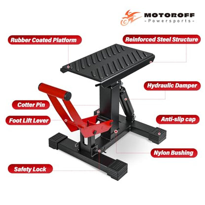 Motorcycle Lift Stand 1000LBS (Black)