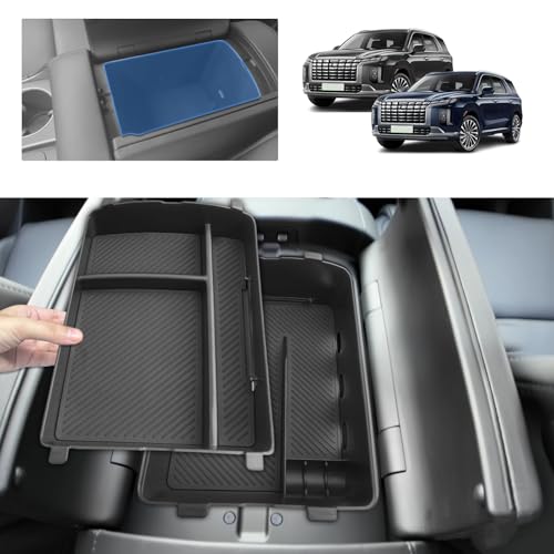 for 2026 Hyundai Palisade Center Console Organizer ONLY for 2026 Palisade Hybrid Calligraphy 7
