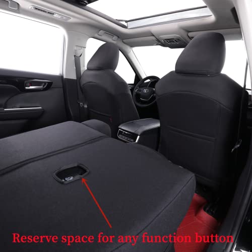 Camry Car Seat Covers Custom Fit for Toyota 2012