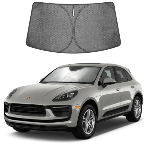 Custom Fit Car Windshield Sun Shade for 2015 (2015-2026 Porsche Macan)