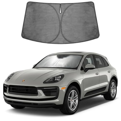 Custom Fit Car Windshield Sun Shade for 2015 (2015-2026 Porsche Macan)