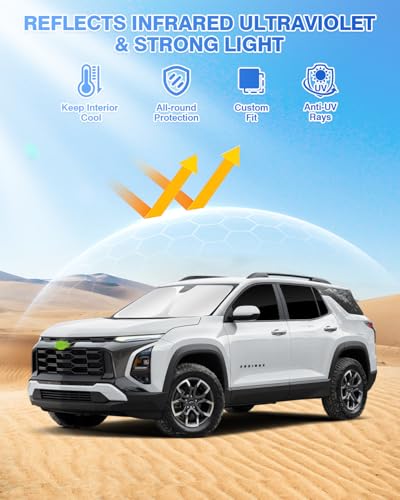 Sunshades for 2025 2026 Chevrolet (Chevy Equinox 2025-Present)