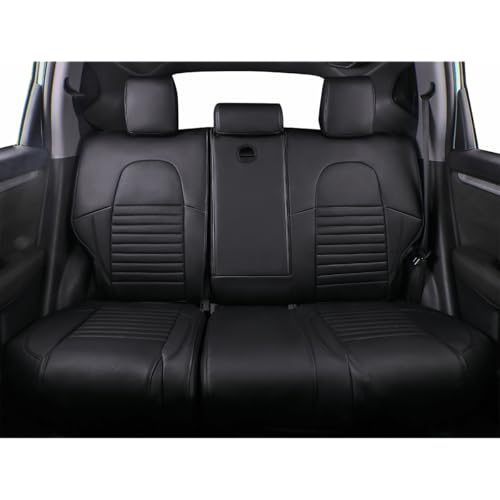 Car Accord Seat Covers 2013 (Black / 2013-2017 Sedan;Rear W/Solid Backrest & Armrest)