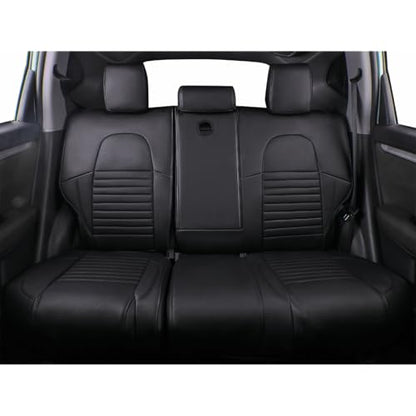 Car Accord Seat Covers 2013 (Black / 2013-2017 Sedan;Rear W/Solid Backrest & Armrest)