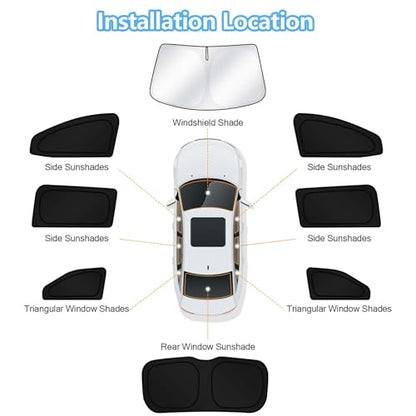 Car Window Shades for 2018 (FOR | Odyssey 2018-2024)