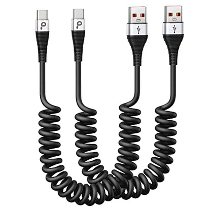 USB C Cable Fast Charging (3FT / USB A to USB C / Silver)