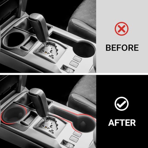 2PCS Car Cup Holder Compatible with Toyota 2014 (2PCS Center Console (2014-2024))