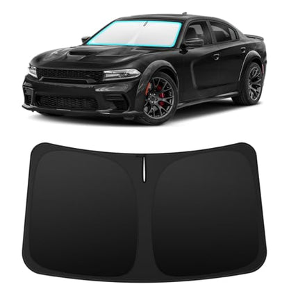 Custom Fit Windshield Sun Shade for Dodge Charger 2011