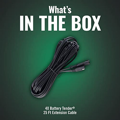 25 Foot Extension SAE Cable 4 Pack (25 feet, Pack of 4)