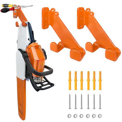 Chainsaw Hanger (Orange)