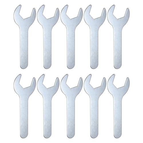 10pcs Small Wrench 24x120x2.3mm Metric U (24x120x2.3mm)