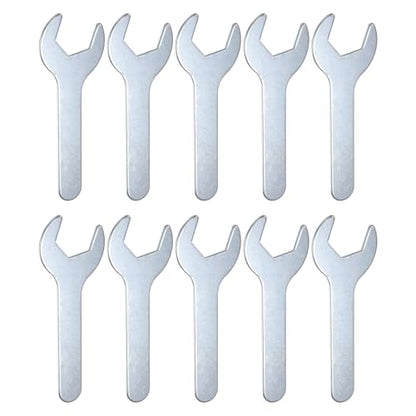10pcs Small Wrench 24x120x2.3mm Metric U (24x120x2.3mm)