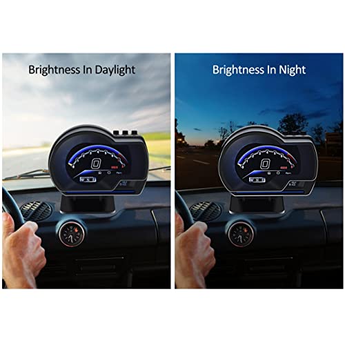 Car HUD Head Up Display (OBD2 Cable Connection)