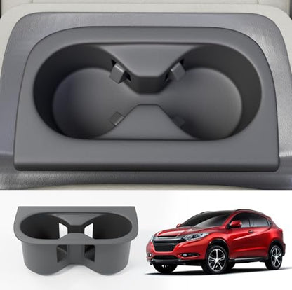 Cup Holder Compatible with 2023 (Compatible with 2023+ Honda HRV Black)