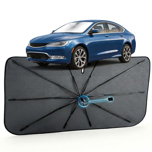 Car Windshield Sun Shade Umbrella for Chrysler 200 2011 (For Chrysler 200 2011-2017)