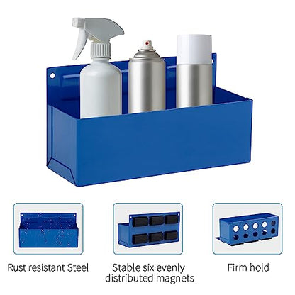 Magnetic Aerosol Spray Can Holder (Blue / Large(3" x 8.3"))
