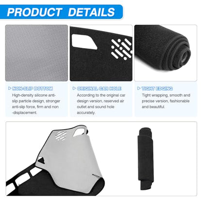 Dash Cover for Lexus RX300 RX330 RX350 2004 (04-09 RX(Black))